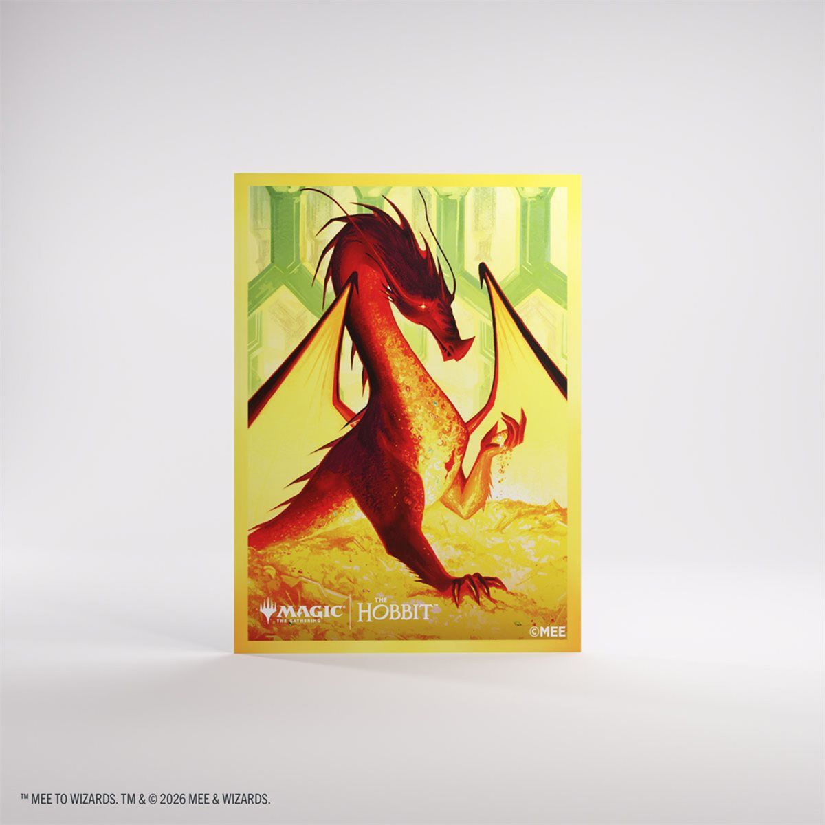 GAMEGENIC PREMIUM SLEEVES - MTG THE HOBBIT - SMAUG THE GOLDEN