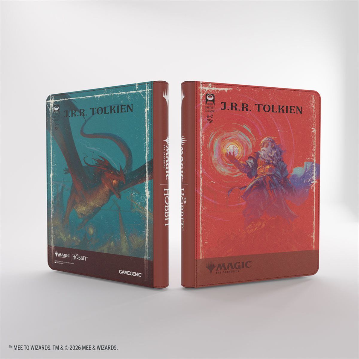 GAMEGENIC 18PKT ZIP UP BINDER - MTG THE HOBBIT - THE ARKENSTONE AND SMAUG