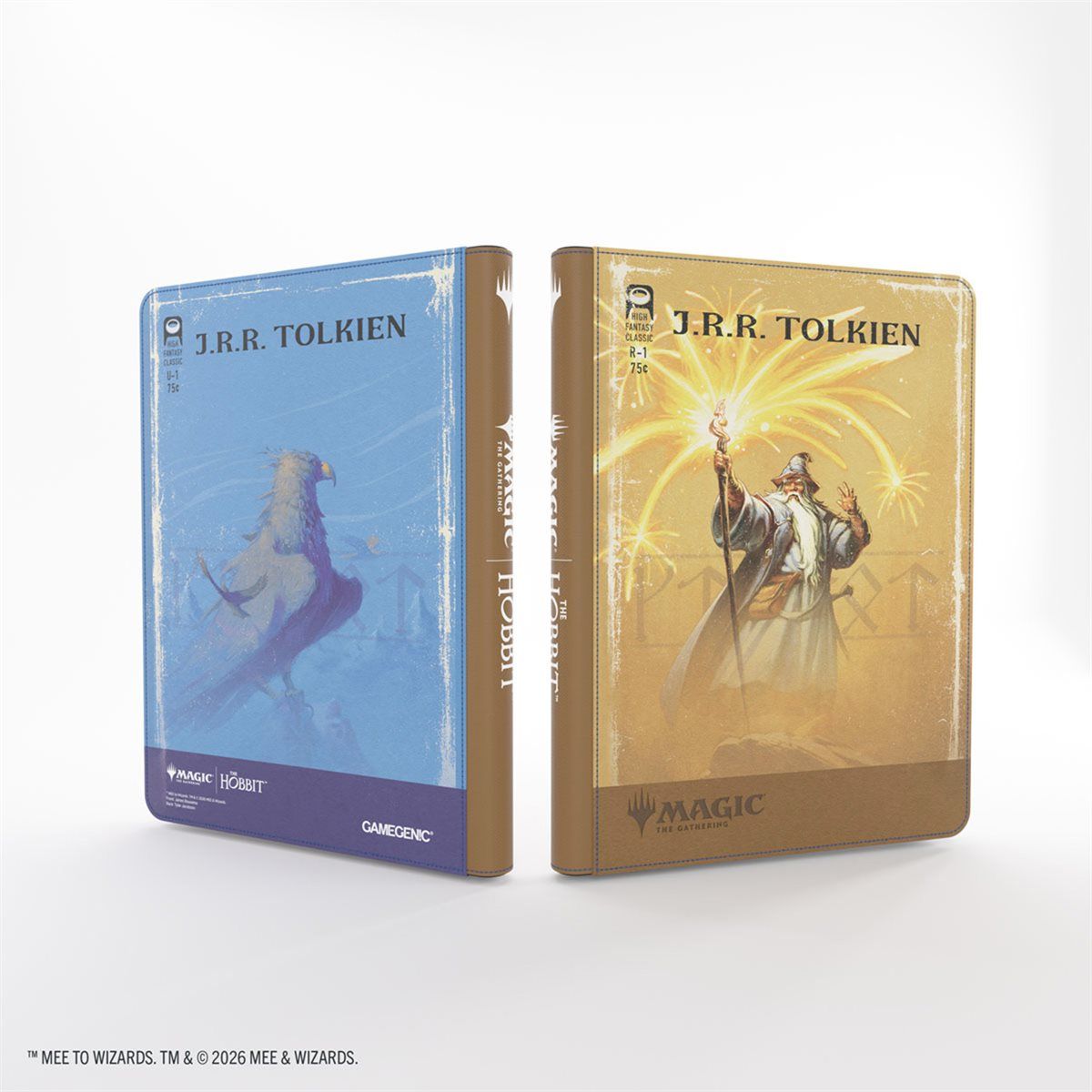 GAMEGENIC 18PKT ZIP UP BINDER - MTG THE HOBBIT - GANDALF AND THE LORD OF THE EAGLES