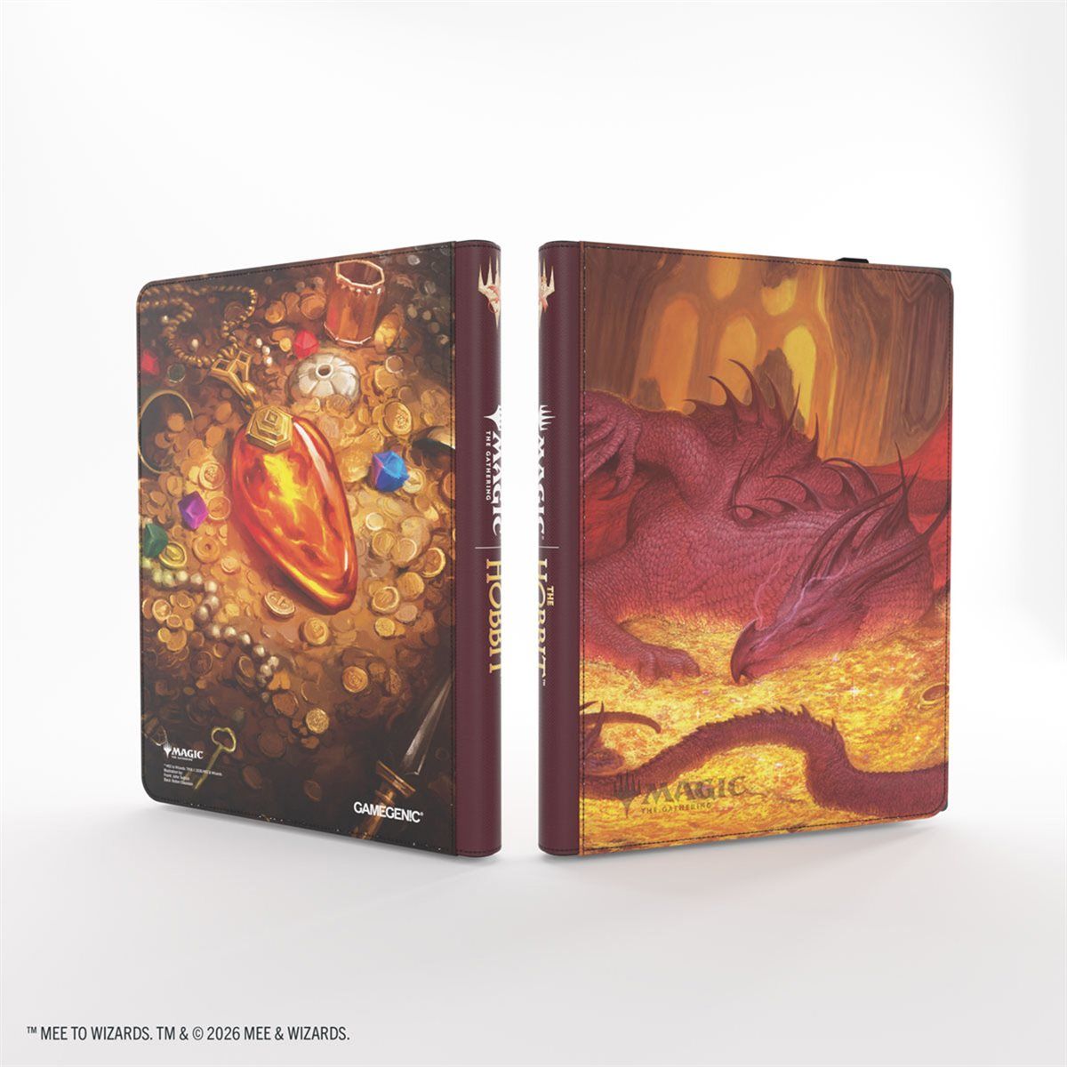 GAMEGENIC 18PKT ZIP UP BINDER - MTG THE HOBBIT - SMAUG THE MAGNIFICENT