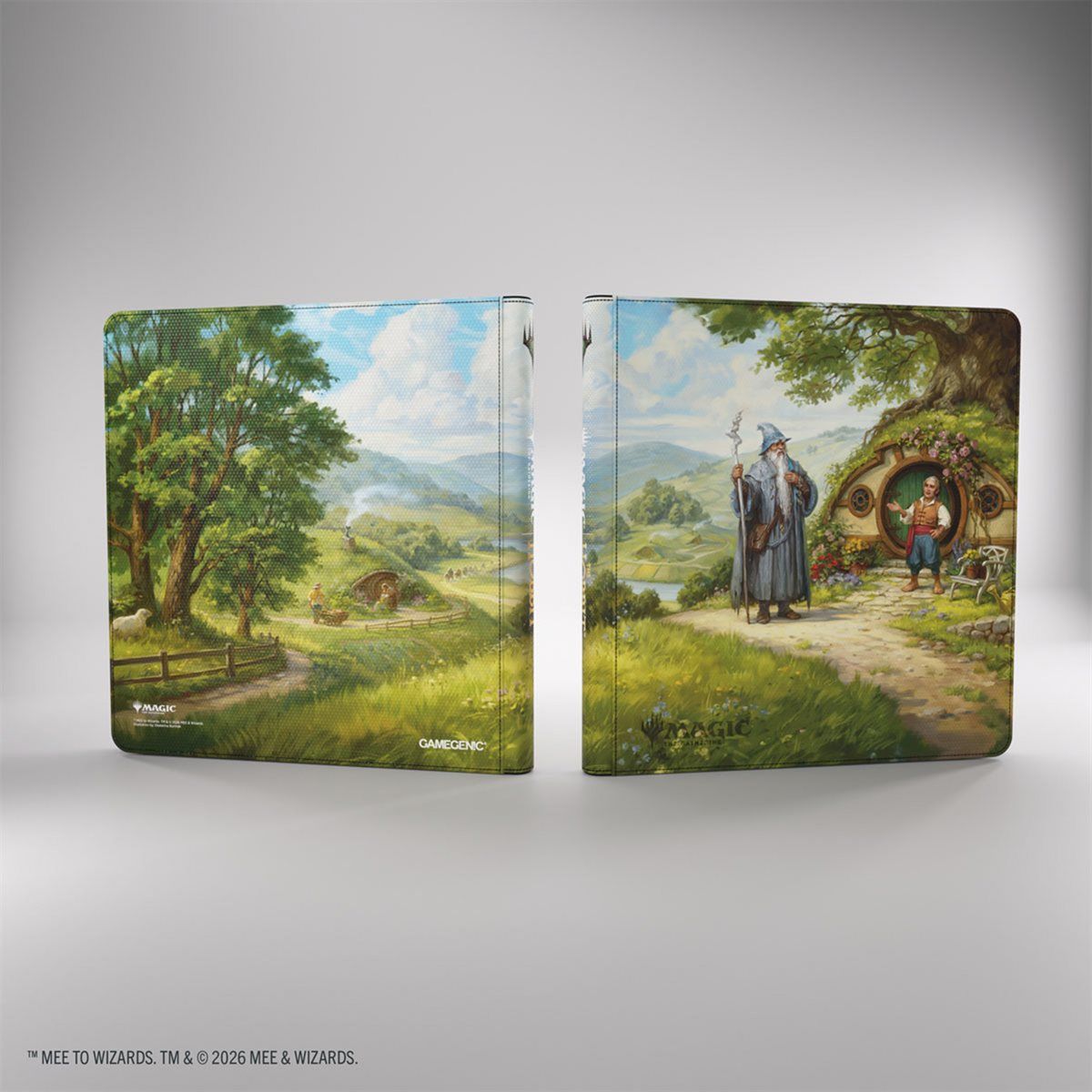 GAMEGENIC 24PKT ZIP UP BINDER - MTG THE HOBBIT - THE SHIRE