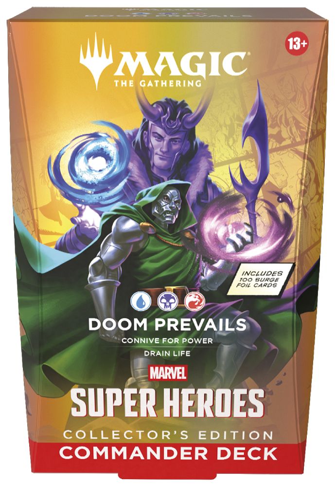 MTG MARVEL SUPER HEROES COMMANDER COLLECTORS EDITION -  DOOM PREVAILS