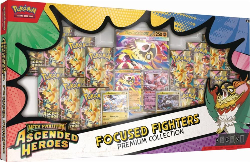 POKEMON ASCENDED HEROES - FOCUSED FIGHTERS PREMIUM COLLECTION