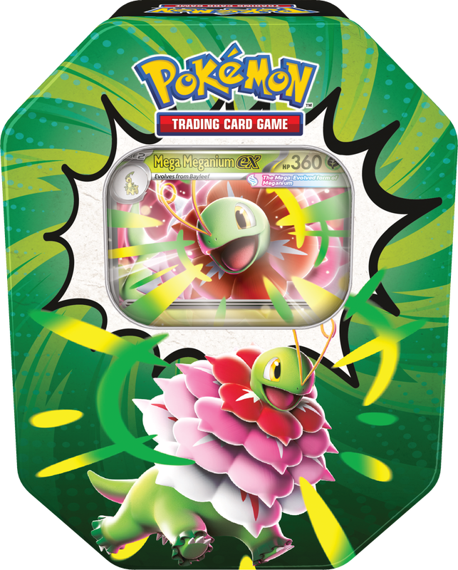 POKEMON ME2.5 ASCENDED HEROES TIN - MEGA MEGANIUM