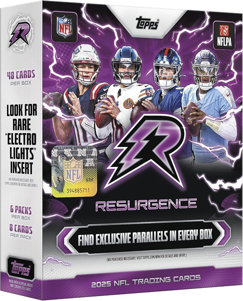 2025 TOPPS RESURGENCE FOOTBALL MEGA BOX