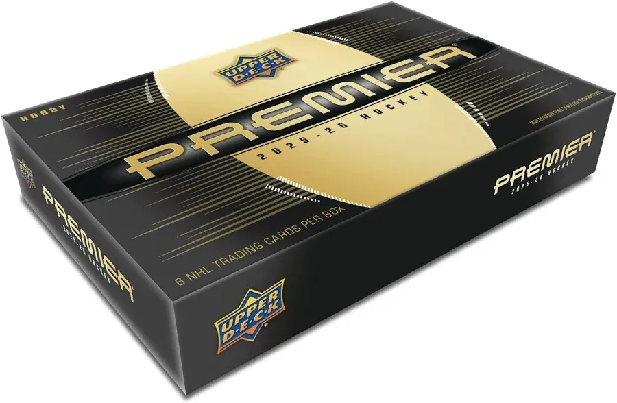 2025-26 UPPER DECK PREMIER HOCKEY HOBBY BOX