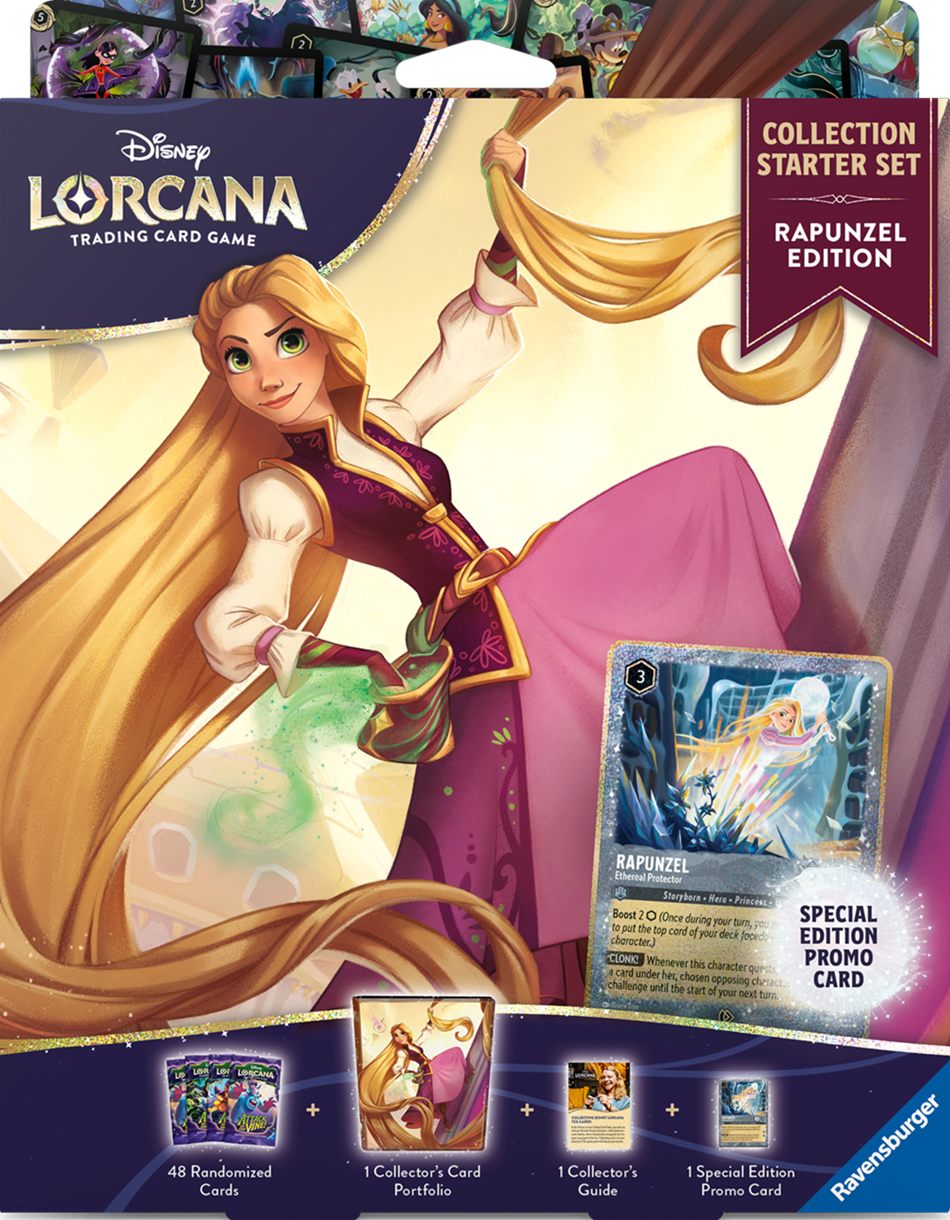 (PRE-ORDER) DISNEY LORCANA SET 13 RAPUNZEL COLLECTION STARTER SET