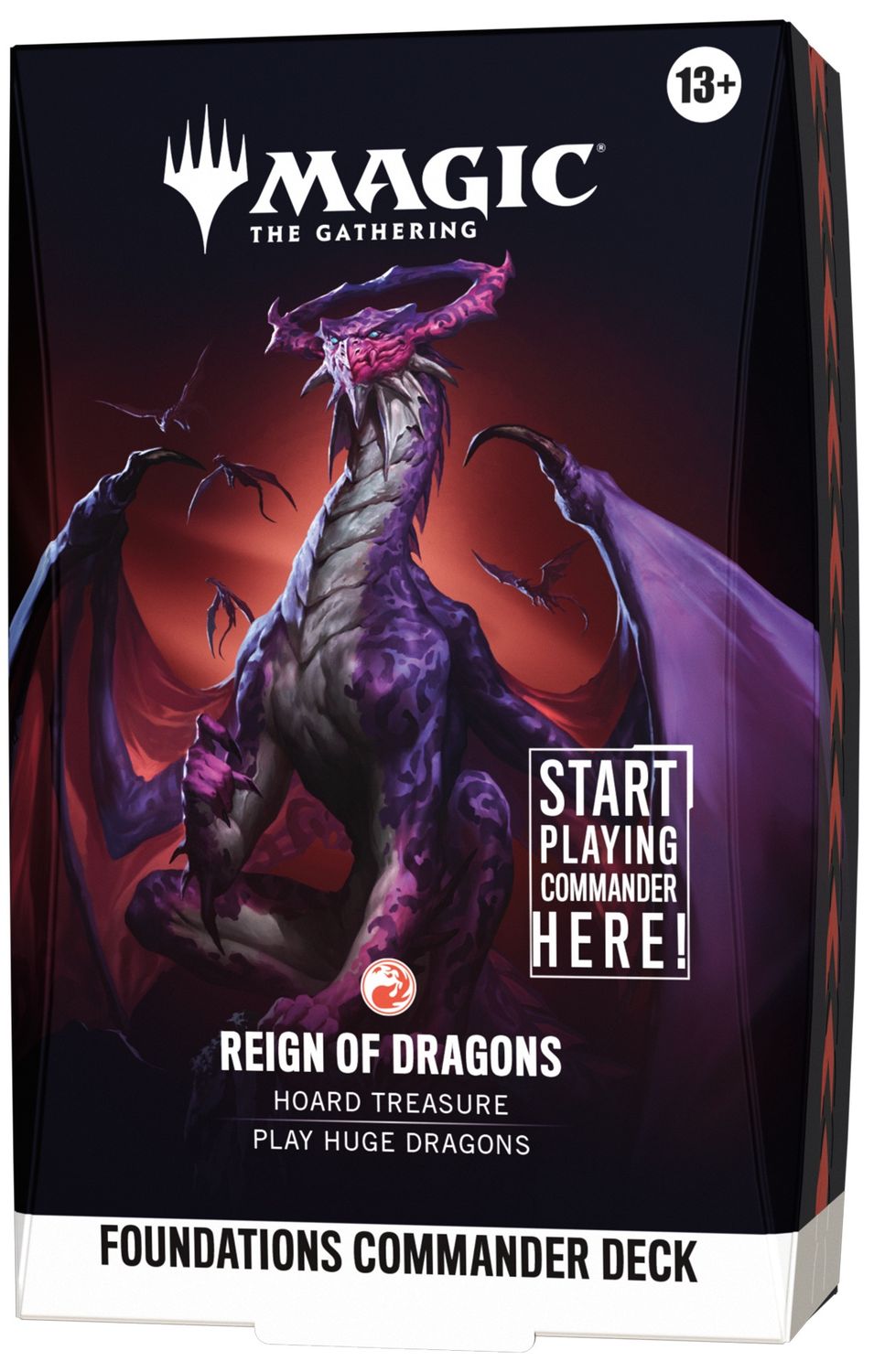 (PRE-ORDER) MTG FOUNDATIONS COMMANDER DECK - REIGN OF DRAGONS