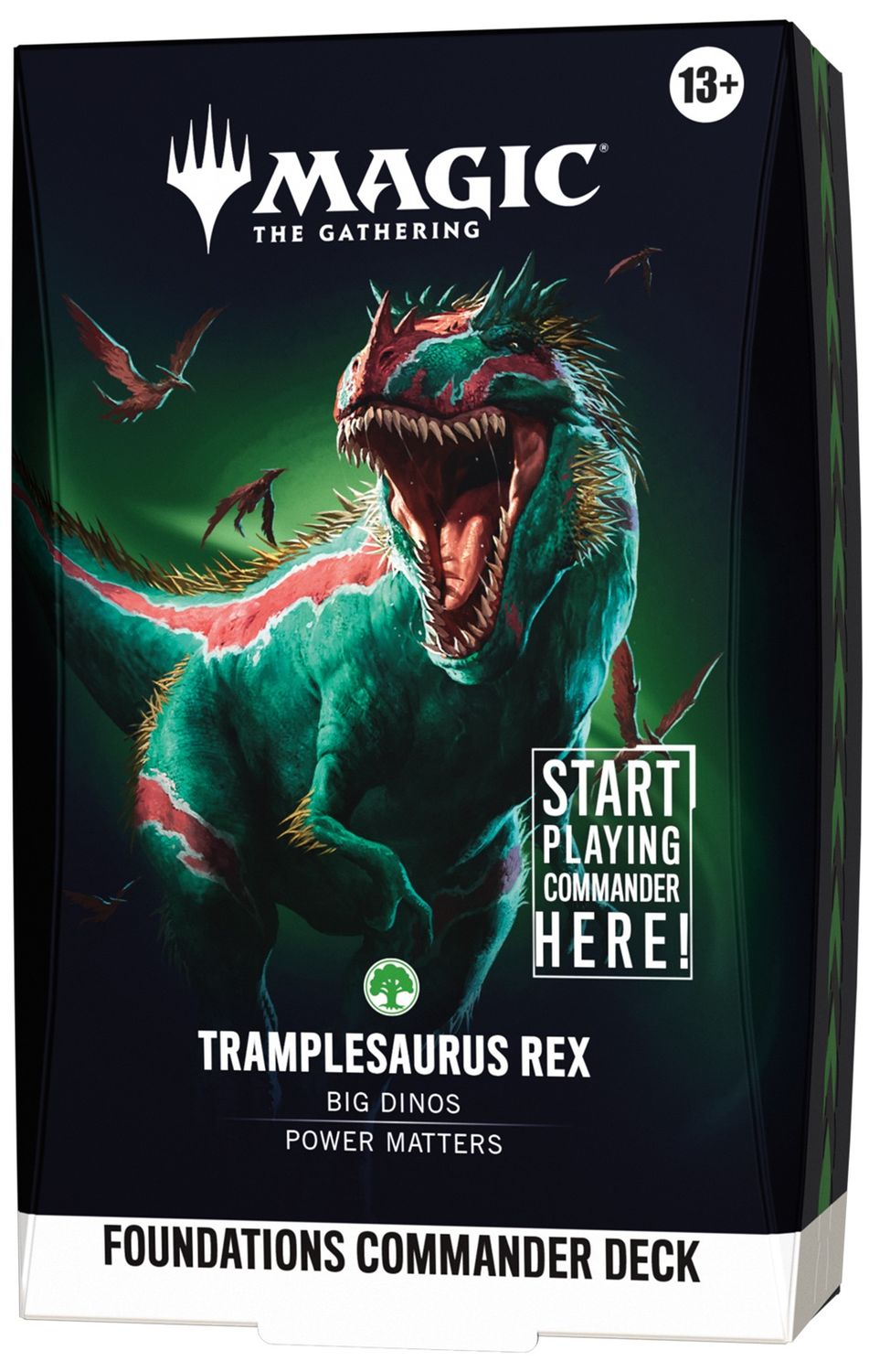 (PRE-ORDER) MTG FOUNDATIONS COMMANDER DECK - TRAMPLESAURUS REX