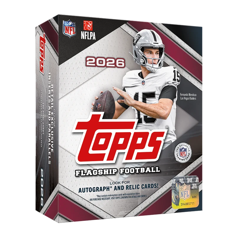 2026 TOPPS FLAGSHIP FOOTBALL MEGA BOX
