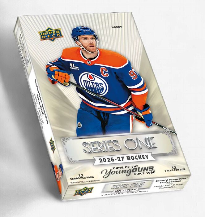 2026-27 UPPER DECK SERIES 1 HOCKEY HOBBY BOX