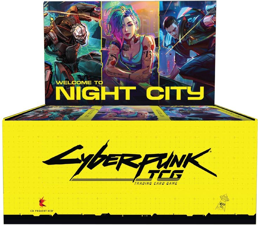 (PRE-ORDER) CYBERPUNK TCG: RETAIL BOOSTER DISPLAY