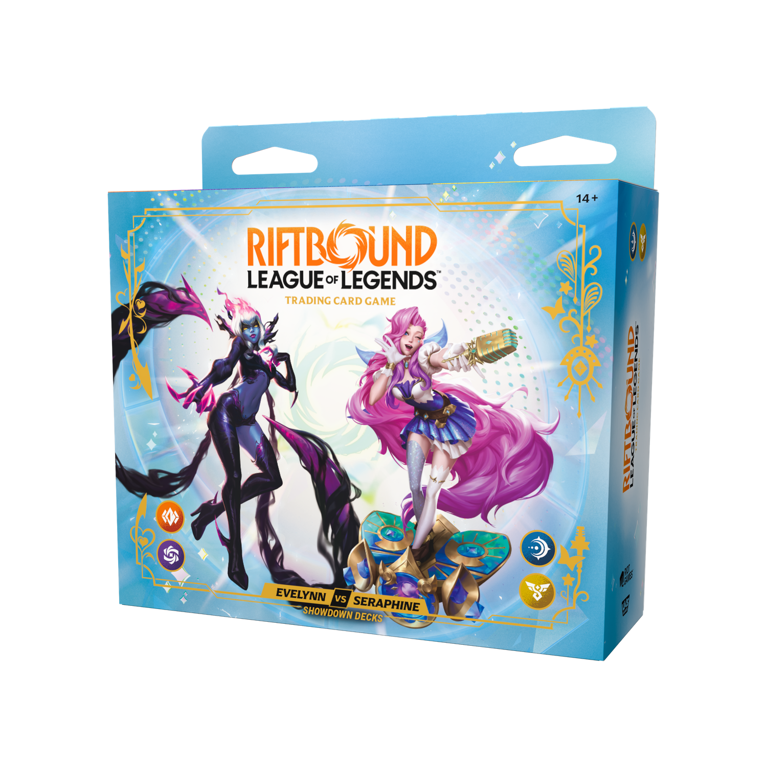 (PRE-ORDER) RIFTBOUND LEAGUE OF LEGENDS TCG RADIANCE SHOWDOWN DECK - EVELYNN VS SERAPHINE