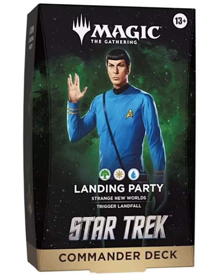(PRE-ORDER) MTG STAR TREK COMMANDER - LANDING PARTY