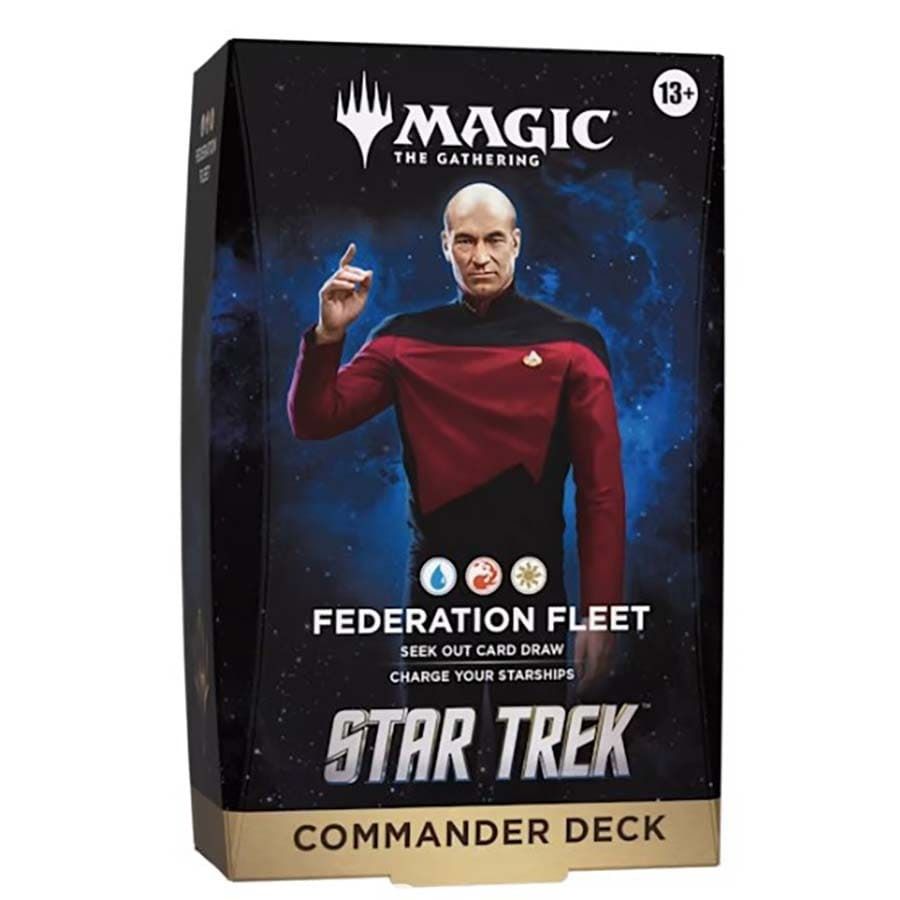 (PRE-ORDER) MTG STAR TREK COMMANDER - FEDERATION FLEET