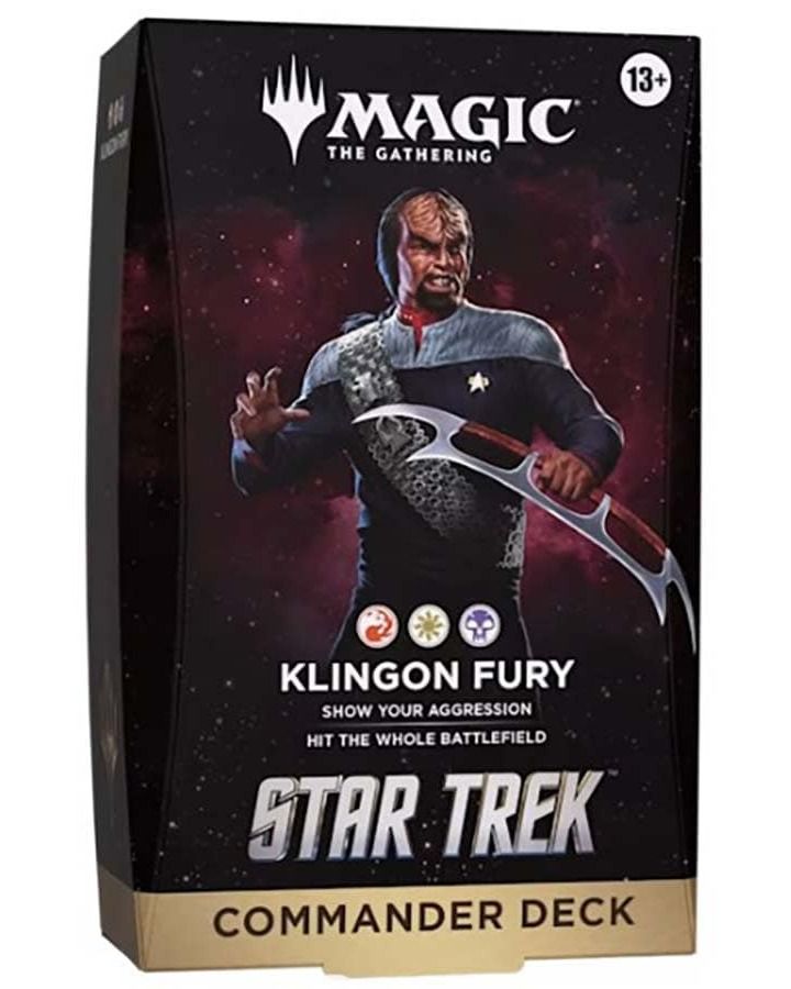 (PRE-ORDER) MTG STAR TREK COMMANDER - KLINGON FURY