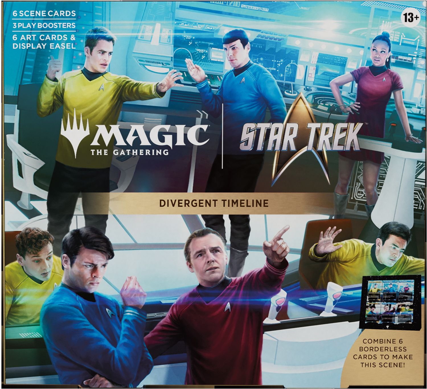 (PRE-ORDER) MTG STAR TREK SCENE BOX - DIVERGENT TIMELINE