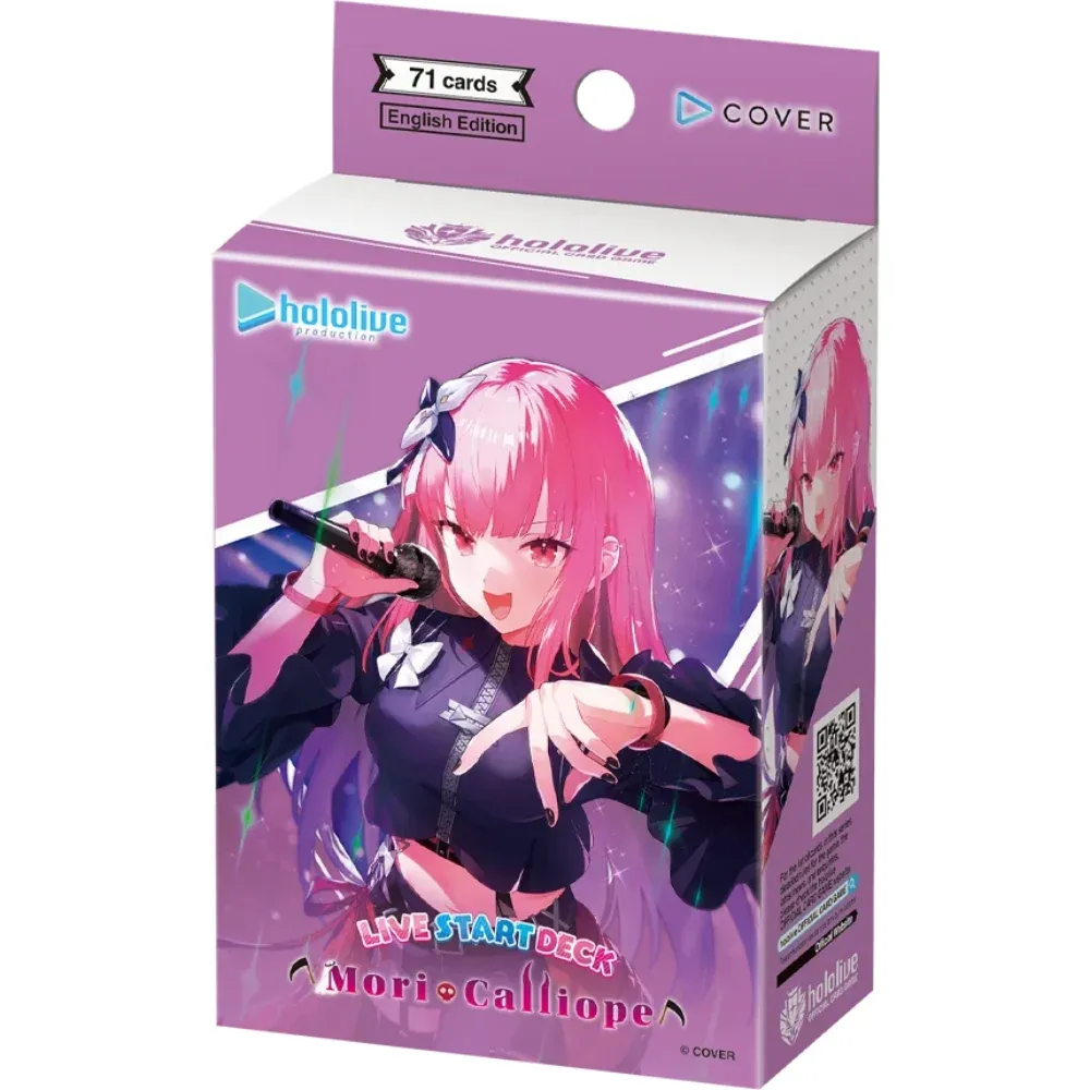 HOLOLIVE LIVE START DECK MORI CALLIOPE HOLOLIVE LIVE START DECK MORI CALLIOPE