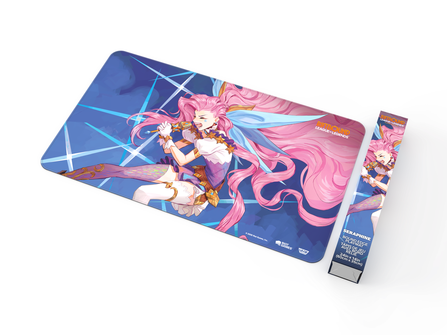RIFTBOUND LEAGUE OF LEGENDS TCG RADIANCE PLAYMAT #3 - SERAPHINE