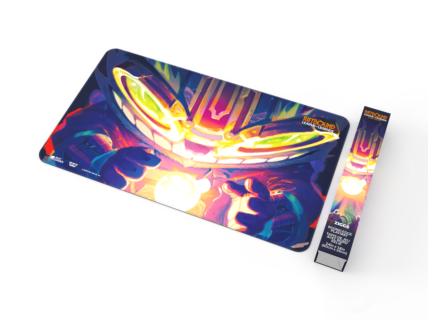 RIFTBOUND LEAGUE OF LEGENDS TCG RADIANCE PLAYMAT #2 - ZIGGS