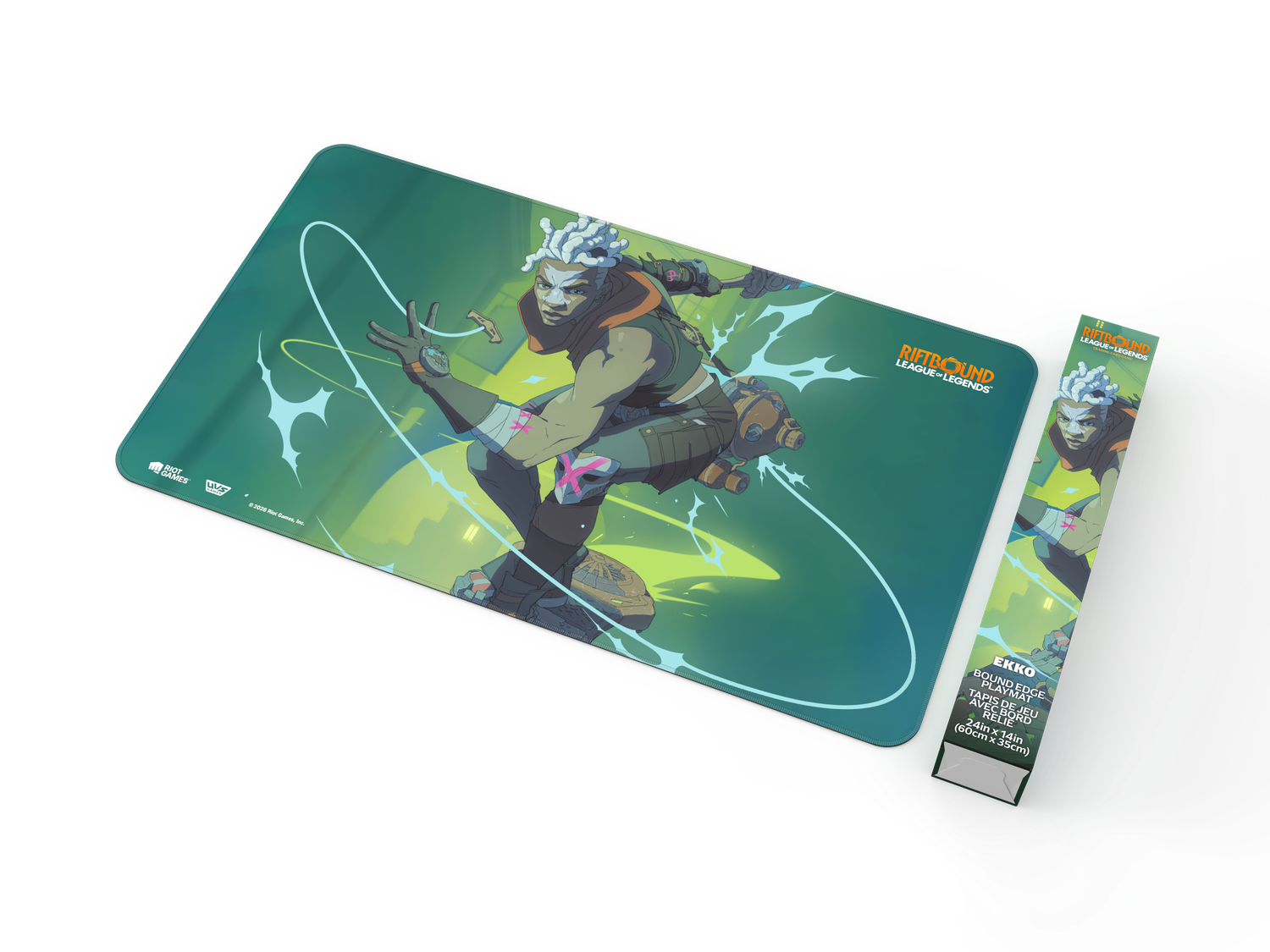 RIFTBOUND LEAGUE OF LEGENDS TCG RADIANCE PLAYMAT #1 - EKKO