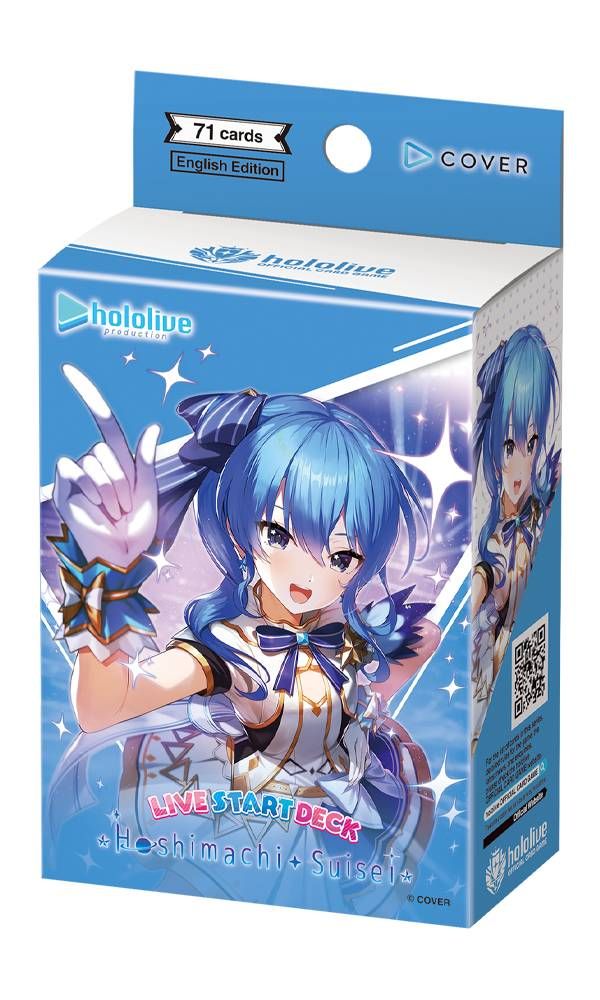 HOLOLIVE LIVE START DECK HOSHIMACHI SUISEI