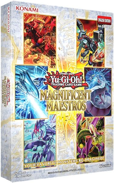 (PRE-ORDER) YUGIOH MAGNIFICENT MAESTROS BOX
