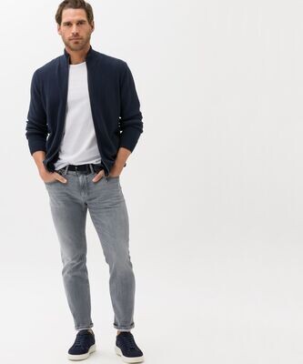 Brax Men cardigan blauw