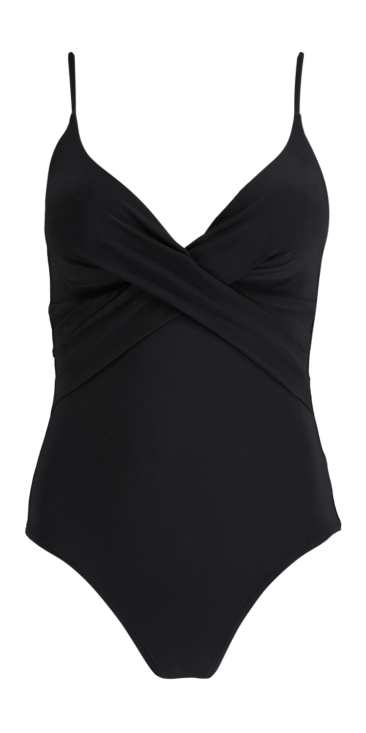 Barts Amsterdam solid shaping one piece zwart