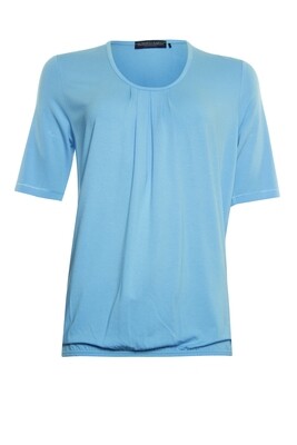 Roberto Sarto blouson o-neck blauw Roberto Sarto blouson o-neck blauw