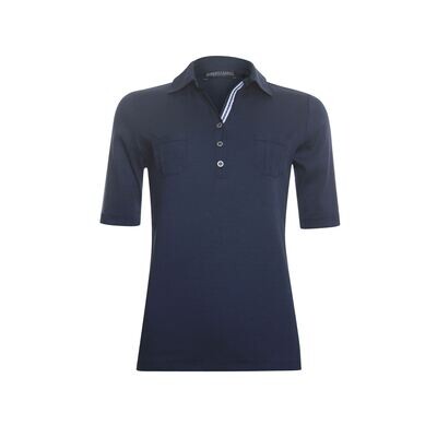 Roberto Sarto poloshirt navy blauw Roberto Sarto poloshirt navy blauw