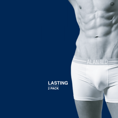 Alan Red lasting new 2-pack boxer navy blauw