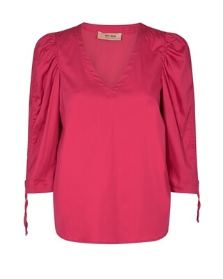 Mos Mosh loretta blouse fuchsia Mos Mosh loretta blouse fuchsia