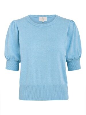 Minus liva knit tee blauw Minus liva knit tee blauw