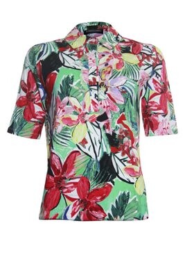 Roberto Sarto polo shirt blouson multicolour Roberto Sarto polo shirt blouson multicolour