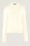 Emotions cardigan round neck off white