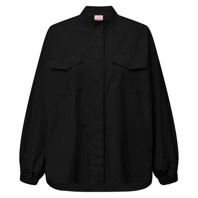 Gossia basma jacket shirt zwart
