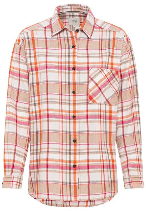 Camel Active checked blouse multicolour