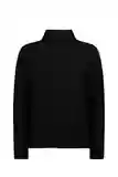 LaSalle Amsterdam high neck long sleeve pullover zwart