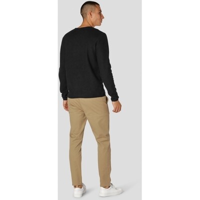 Clean Cut Copenhagen lauritz crew knit zwart