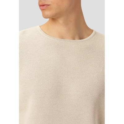 Clean Cut Copenhagen lauritz crew knit off white