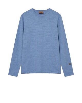 Mos Mosh Gallery kasey flame knit blauw