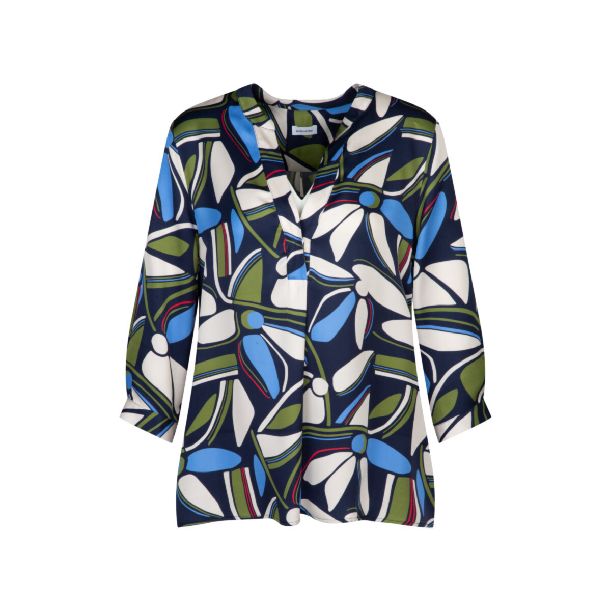 Seidensticker printed tunic blouse multicolour