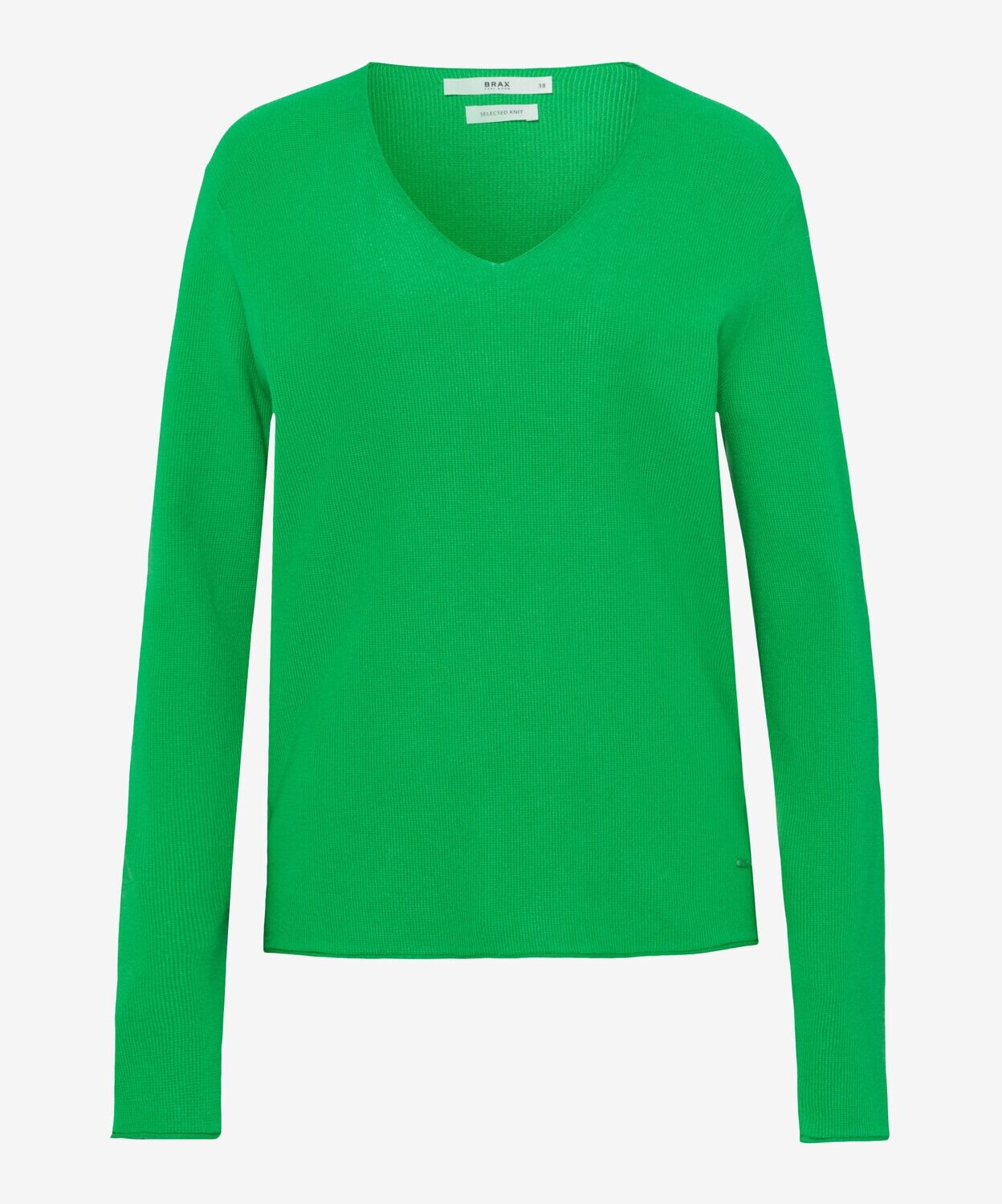 Brax lesley knitted sweater groen