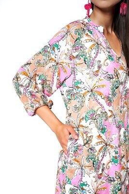 Desoto nelly printed dress multicolour
