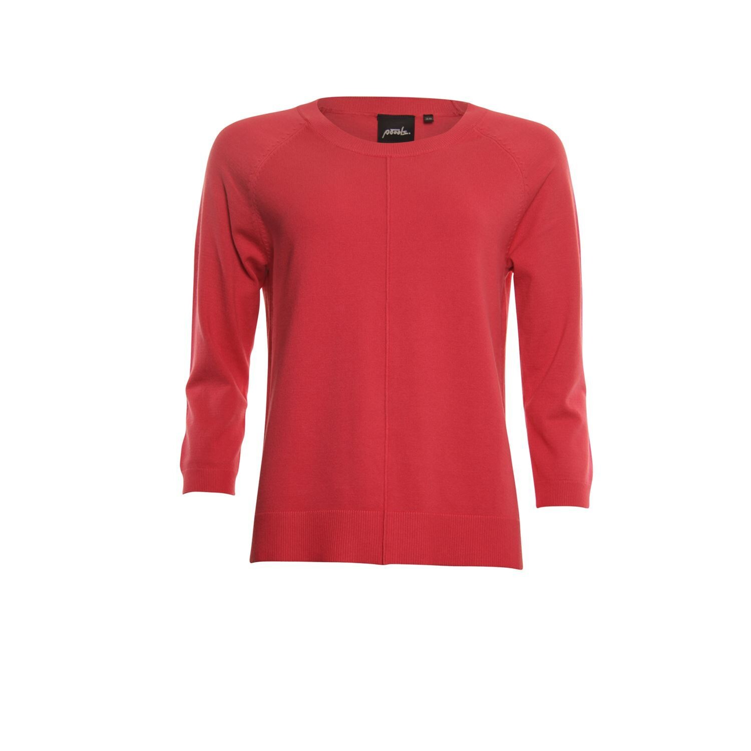 Poools knitted pullover rood
