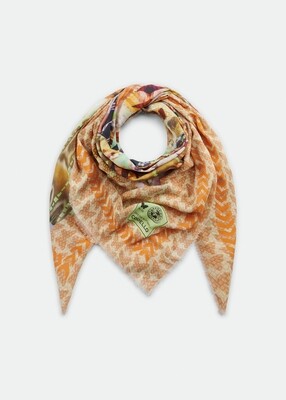Codello organic cotton scarf oranje