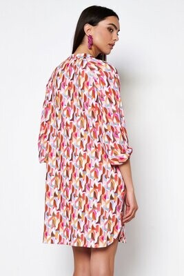 Desoto nelly printed dress multicolour