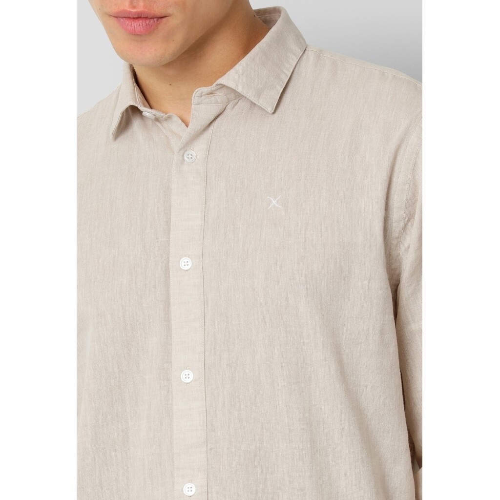 Clean Cut Copenhagen jamie collon linnen shirt zand