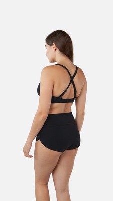 Barts Amsterdam solid cross halter full zwart